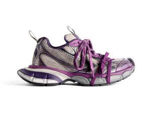2024 Balenciaga 3XL lace-up Sneakers Purple Reps