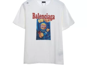 Chips co-branded print T-shirts