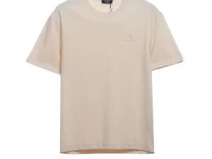 Double hook logo embroidery T-shirts