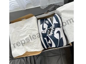 1 Air Jordan 1 Mid ‘Obsidian’ Reps