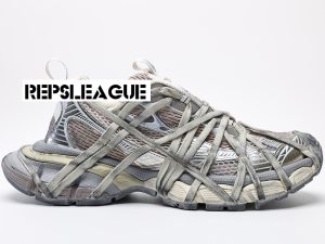 Balenciaga Men'S 3xl Extreme Lace Sneaker In Gray Reps