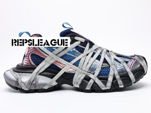 Balenciaga 3XL lace-up Sneakers Blue Reps