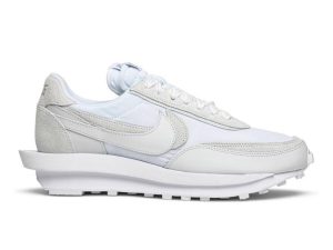 Sacai x NK LDWaffle White Nylon Reps