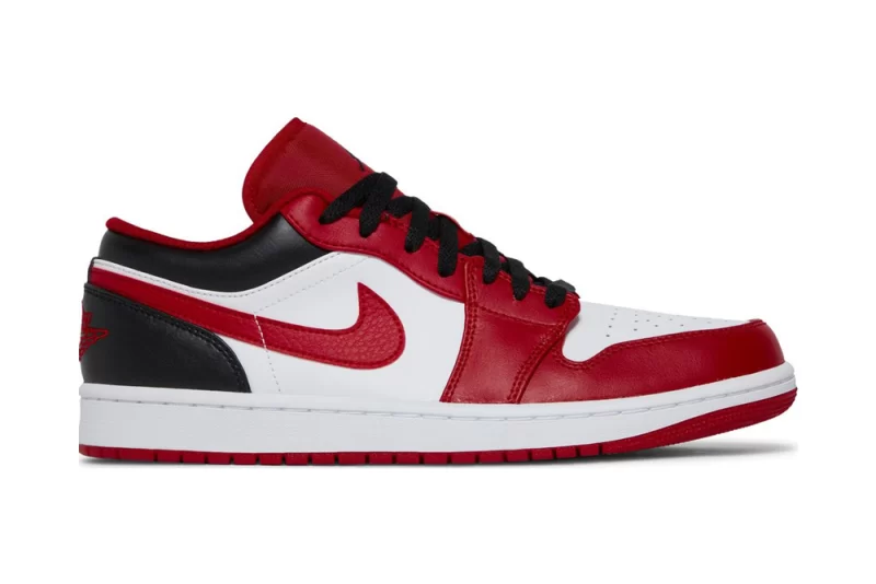 Wmns Air Jordan 1 Low White Gym Red Reps