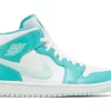 Air Jordan 1 Mid Marine Green Reps