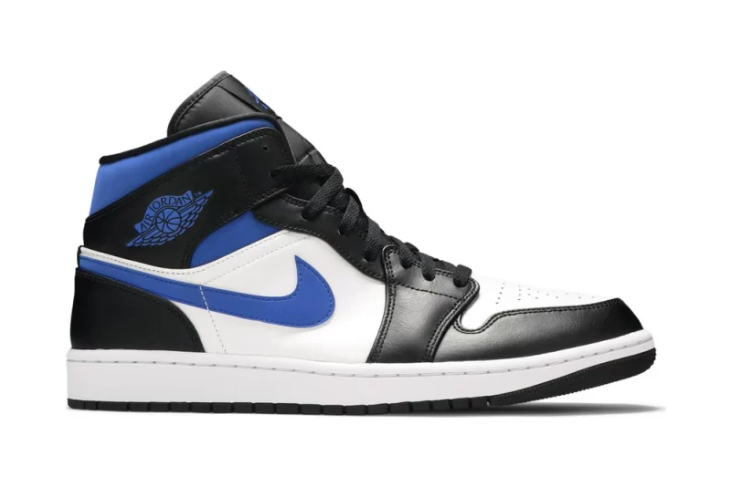 Air Jordan 1 Mid Racer Blue Reps