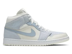 Air Jordan 1 Mid SE Sail Light Blue Reps