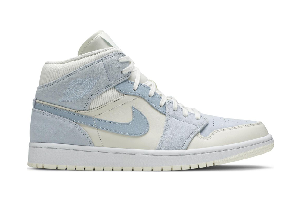 Air Jordan 1 Mid SE Sail Light Blue Reps