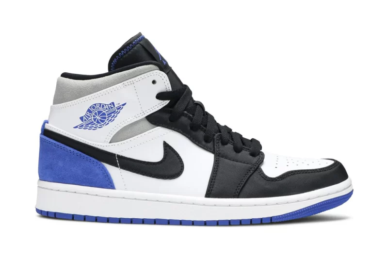 Air Jordan 1 Mid SE Royal Black Toe Reps