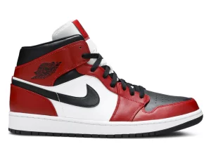 Air Jordan 1 Mid Chicago Black Toe Reps