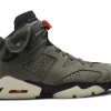 Travis Scott Air Jordan 6 Retro Olive Reps
