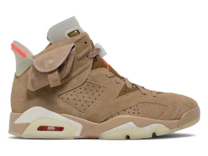 Travis Scott Air Jordan 6 Retro British Khaki Reps