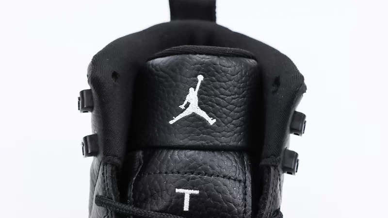Air Jordan 12 Retro Black Wolf Grey Reps-04