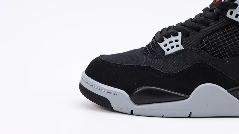 Air Jordan 4 Retro SE Black Canvas Reps-04