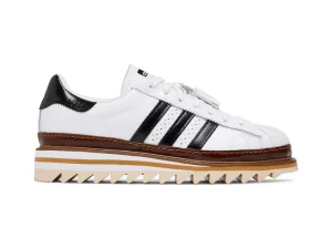 CLOT x Superstar White Black Reps