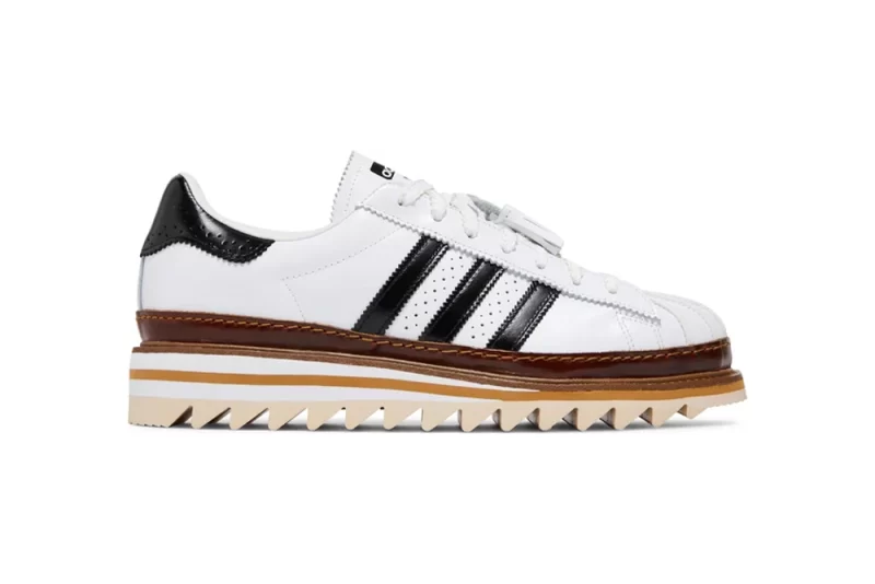 CLOT x Superstar White Black Reps