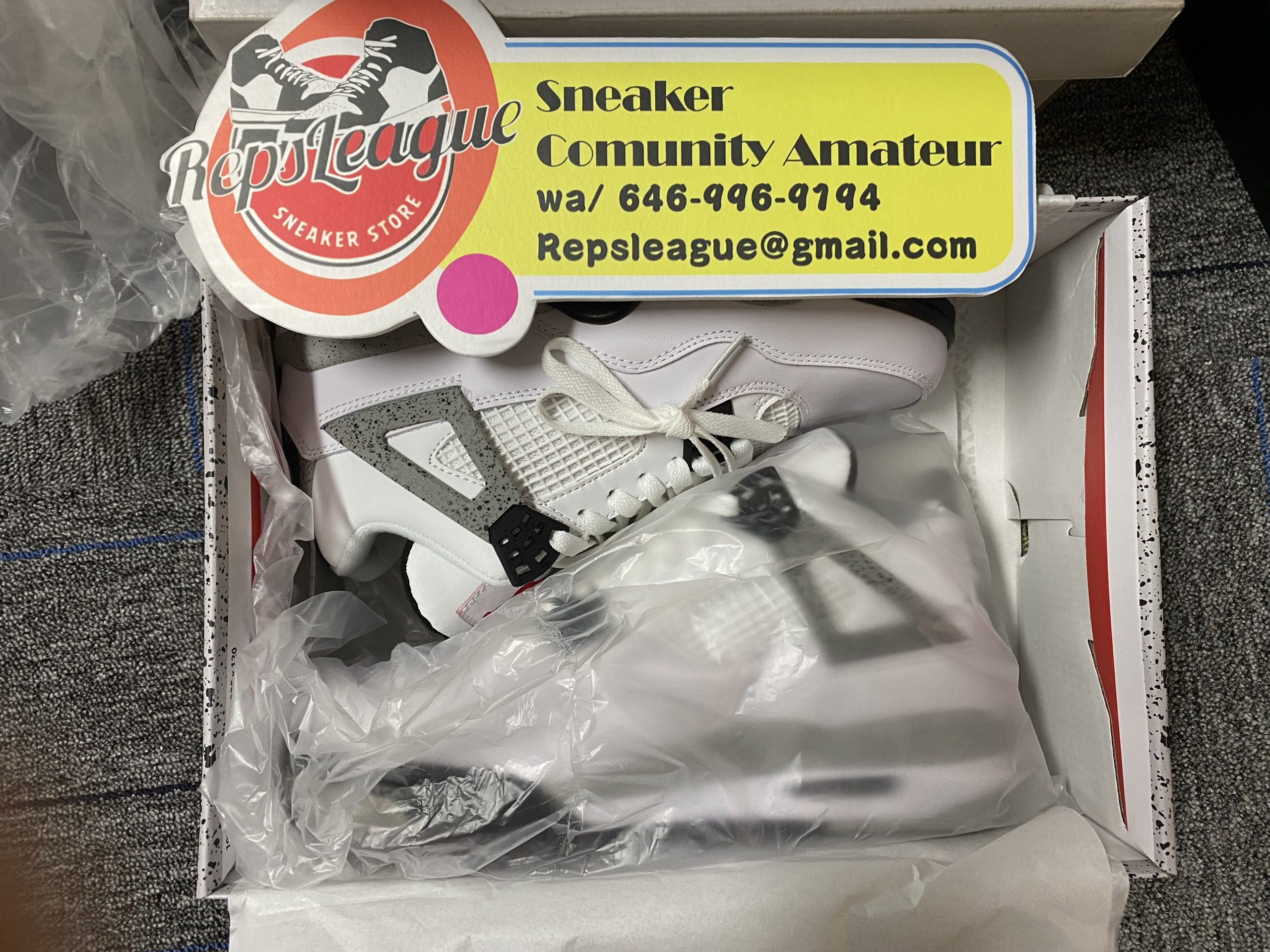 Air Jordan 4 Retro OG White Cement Reps-01