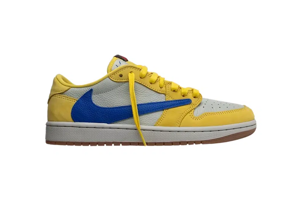 Travis Scott Wmns Air Jordan 1 Retro Low OG SP Canary Reps