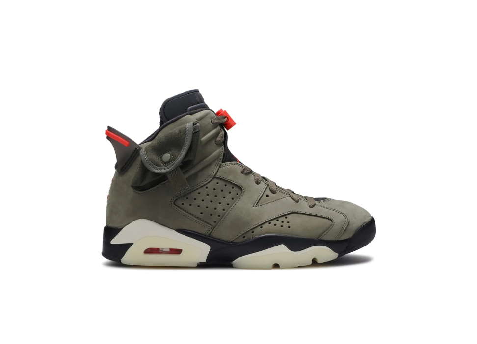 Travis Scott's Air Jordan 6 Retro ‘Olive’ (CN1084-200)