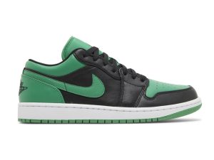 Air Jordan 1 Low 'Black Lucky Green' Reps