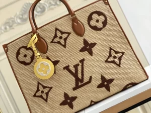 Louis Vuitton OnTheGo Monogram Giant Raffia Tote