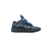 Lanvin Sneakers Reps Curb Navy Blue Grey