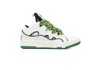 Lanvin Sneakers Reps Curb White Khaki